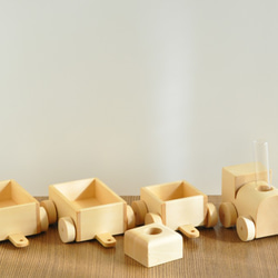 一輪挿し『汽車』きしゃ　玄関口駅停車列車～　キーケース＆印鑑置き　二人暮らしの方へ 4枚目の画像