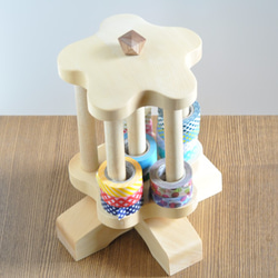 マスキングテープホルダー『星型』くるくる回転 1枚目の画像