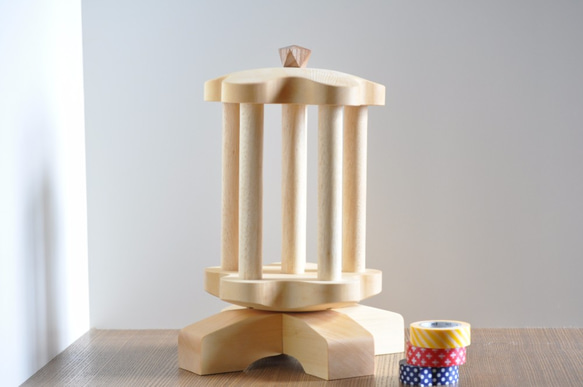 マスキングテープホルダー『星型』くるくる回転 3枚目の画像