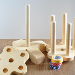 マスキングテープホルダー『星型』くるくる回転 5枚目の画像