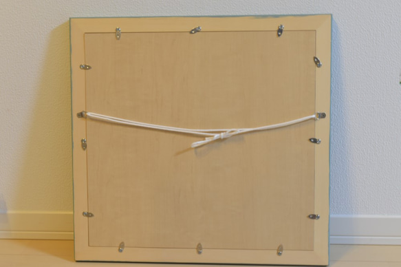 『Creema限定』メモリアル12枚の壁掛けフォトフレーム　青色 2枚目の画像