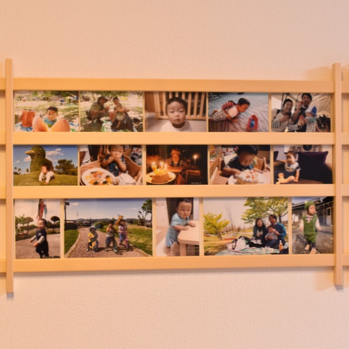 Creema限定』好きな写真が飾れますセミオーダー木製壁掛けフォト