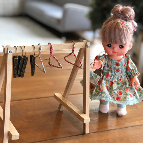 お人形 洋服掛け クローゼット メルちゃん りかちゃん おもちゃ