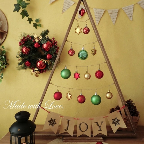 82×63cm] 木製☆ツリー型ディスプレイスタンド/アンティーク風スタンド