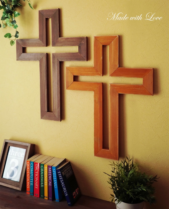 十字架　ウォールアート　ウォールデコ　壁掛け　ミラグロクロス 十字架ウォールデコウォールアートメキシコ雑貨壁飾りミラグロクロス