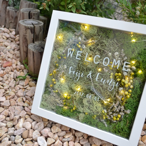 ウエルカムボード LED照明