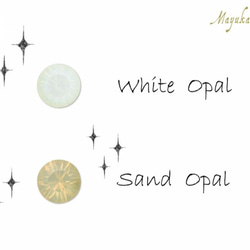 ドレスアップなビジューとbigコットンパール【金具変更可】 4枚目の画像