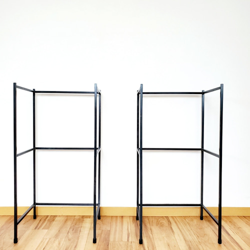 アイアンパーツ diy》板をおくだけでおしゃれなアイアンラックの