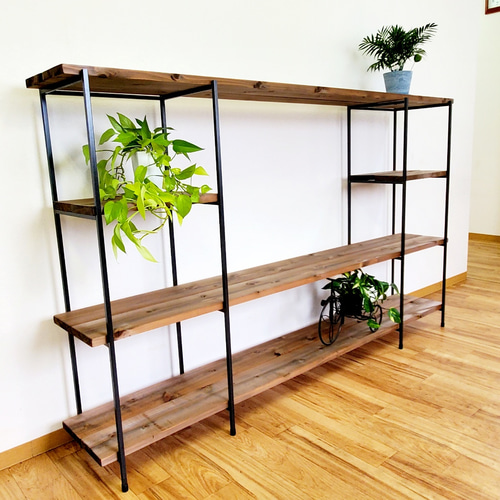 アイアンdiyパーツ》リビング収納 テレビ台 コレクションラック