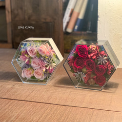 母の日[Flower Box/M]カラー2種/プリザーブドフラワー 6枚目の画像