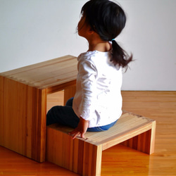 コンクリート100%スツール 】 インテリア ショップ 什器オブジェ 植物