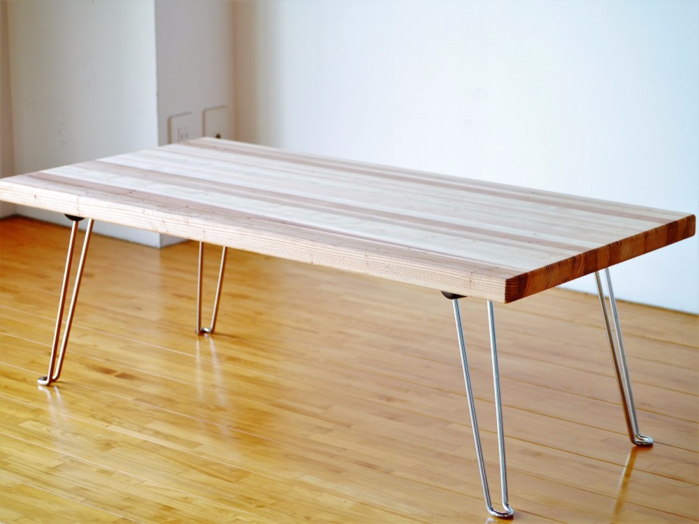 ローテーブル【折りたたみ】