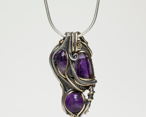 パープルヘイズ ペンダントトップ ims 通販 2185830｜Creema(クリーマ)