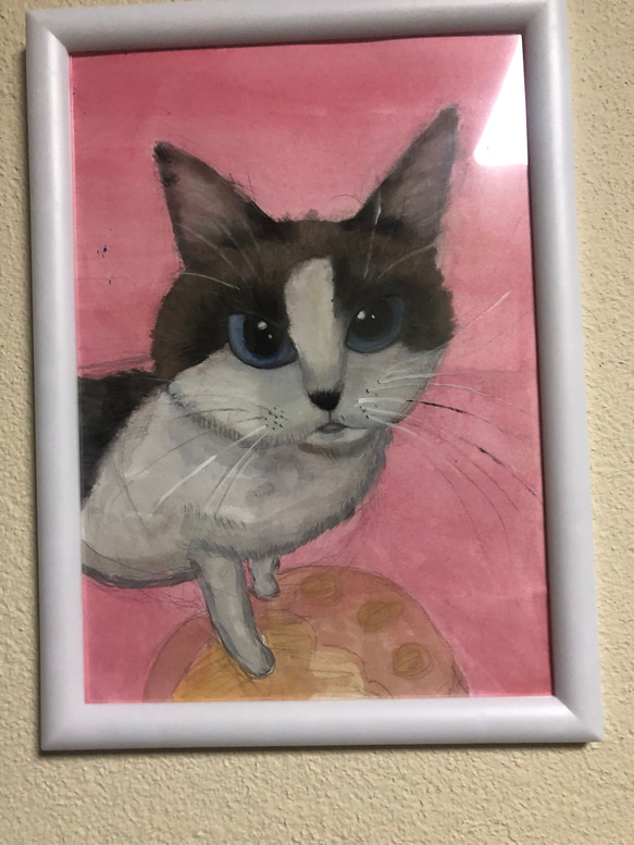 絵画 猫 3枚目の画像