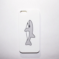 サメさんどーんっ！iPhoneケース 2枚目の画像