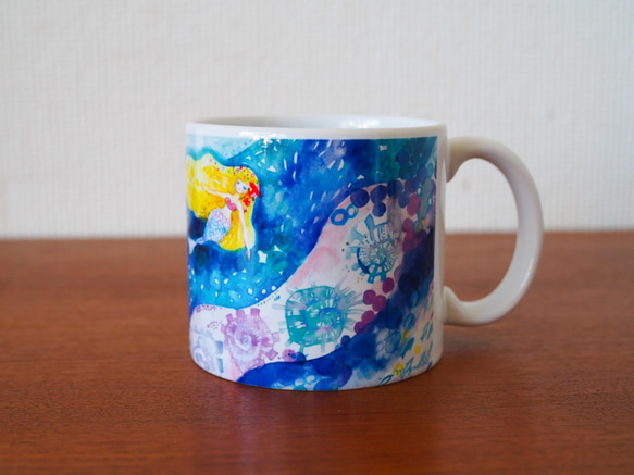 マグカップ 「深海の人魚姫」 3枚目の画像