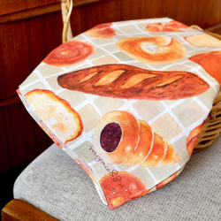 水彩圍巾手帕“oisii麵包” 第4張的照片