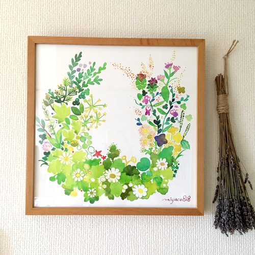パステル画 原画作品〜ラプンツェル〜(額装無) 絵画 comme les パステル画 原画作品〜ラプンツェル〜(額装無) 絵画 comme les