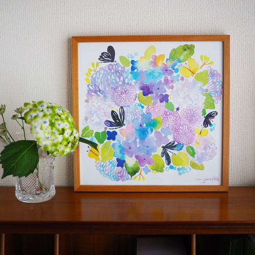 パステル画 原画作品〜ラプンツェル〜(額装無) 絵画 comme les パステル画 原画作品〜ラプンツェル〜(額装無) 絵画 comme les
