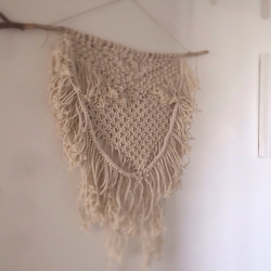 【送料無料】macrame wall tapestry 流木タペストリー 3枚目の画像