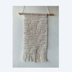 macrame wall hanging #2  横40cm × 縦57cm 2枚目の画像