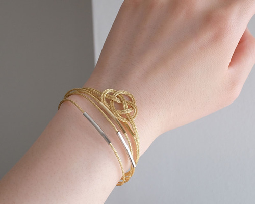 ao jewelry Wind bangle 02ゴールド バングル 肌触りがいい Bangle Wind – jewelry ao アクセサリー