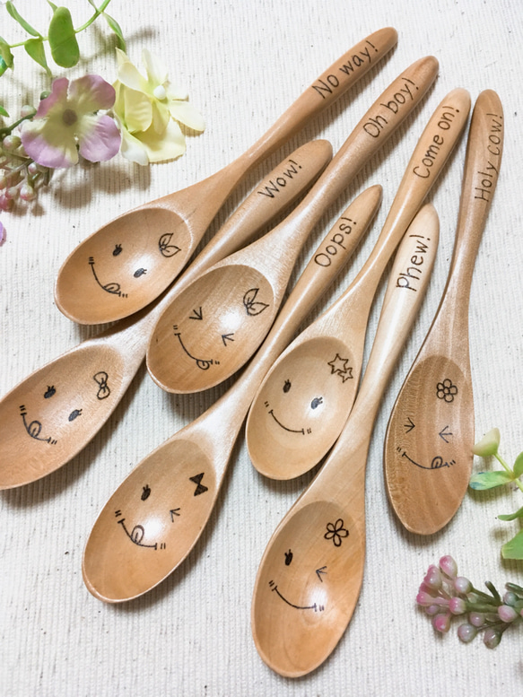 送料無料】お名前入りスプーン☆ カトラリー Belle 通販 5846764