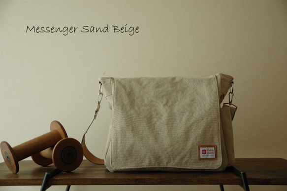 tender scheme ベージュ メッセンジャーバッグ tender scheme ベージュ メッセンジャーバッグ