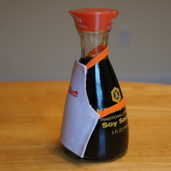 しょうゆ差しボトルエプロン Soy Sauce 2枚目の画像