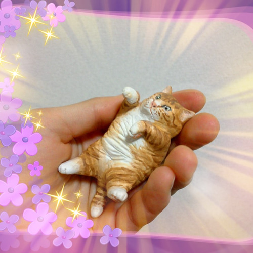 ☆うちの子オーダーメイド☆愛猫のフィギュアをつくります☆粘土