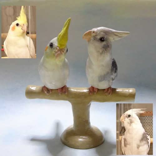 うちの子オーダーメイド☆あなたのペットの鳥さんのフィギュアつくり