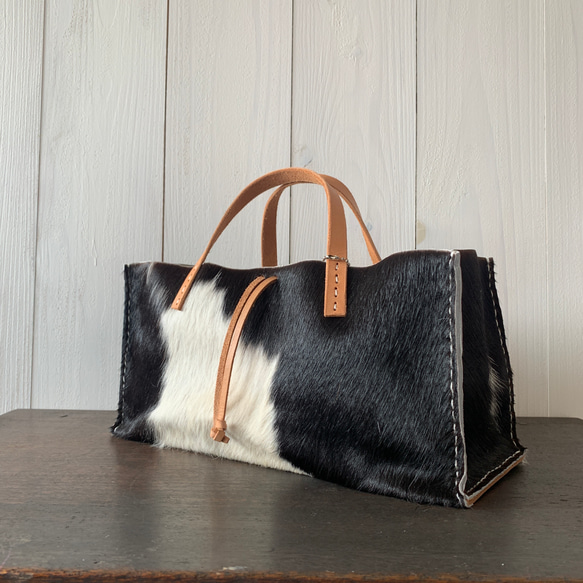 横長スクエアのハラコバッグ no.8 ハンドバッグ coie コイエ 通販