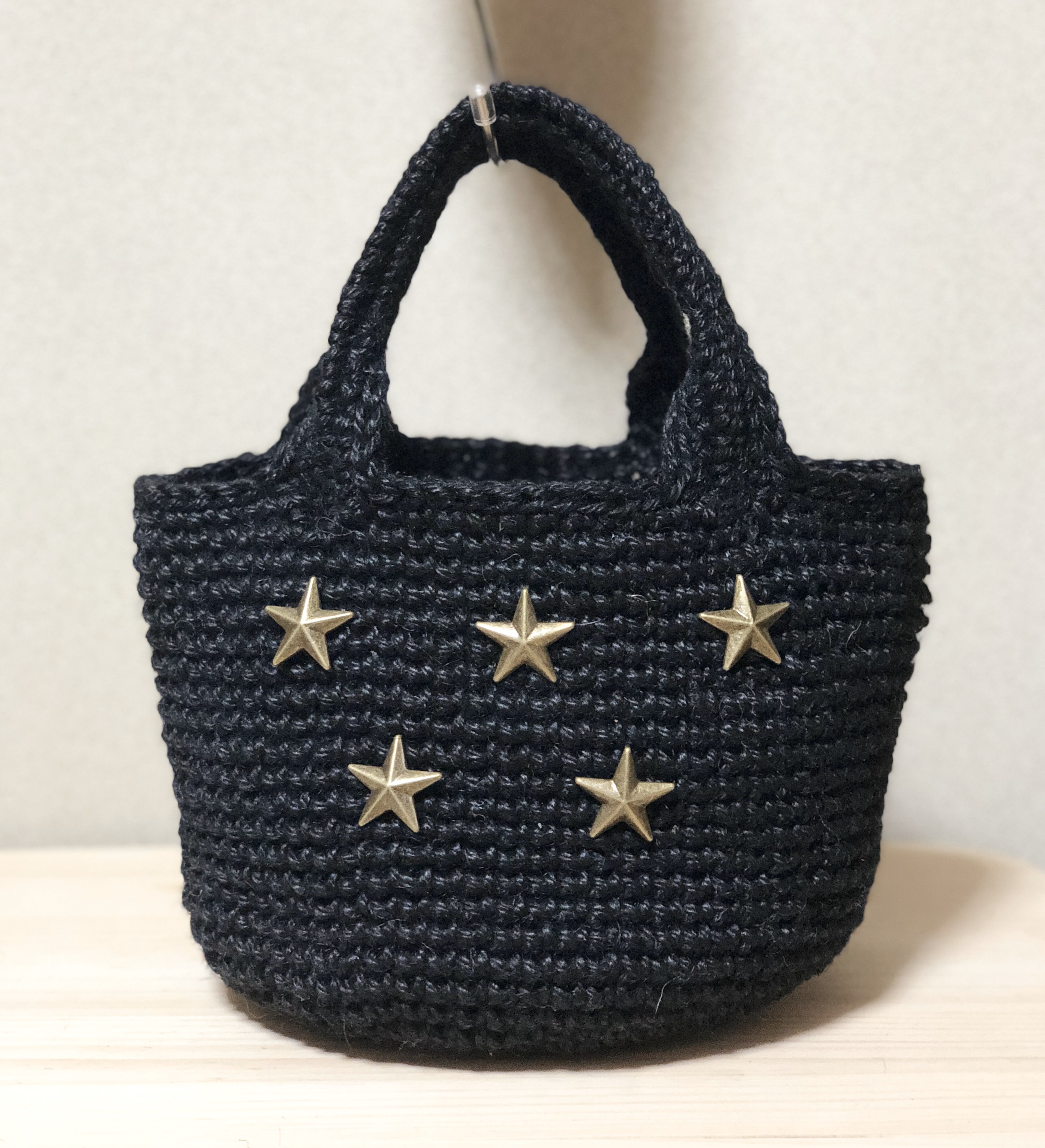 星型スタッズ パーティーバッグ ゴールド