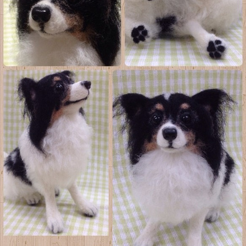 ☆オーダー受付中☆羊毛フェルトで作る愛犬、愛猫、ペットちゃん