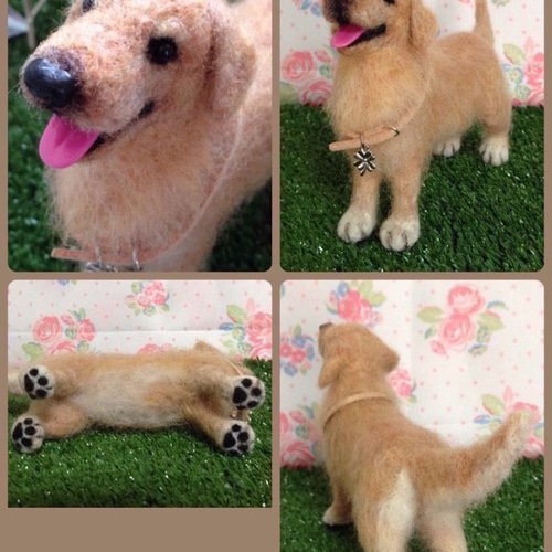 ☆オーダー受付中☆羊毛フェルトで作る愛犬、愛猫、ペットちゃん