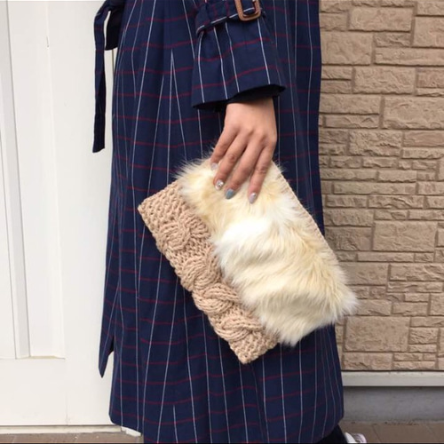 B01506 トゥデイフルTODAYFULフィックスクラッチバッグ 【公式通販】