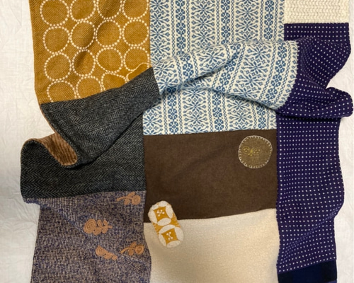 一点物！ミナペルホネン tambourine ﾎﾞﾇｰﾙwool ブランケット その他