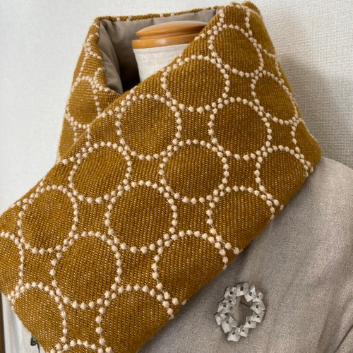 ミナペルホネン tambourine あったかダウンマフラー マフラー m,cafe