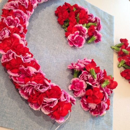 アートフラワー　リーフまとめ売り カーネーションダブルレイ アートフラワー pualani-o-hale 通販