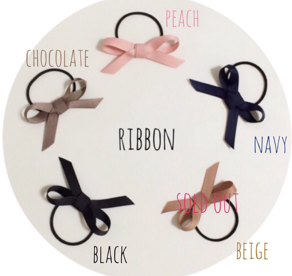 ♡ribbon set♡ 2枚目の画像