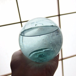 球の世界（中玉）【ストームグラス】*結晶観察のオブジェ　【受注制作】天気管 5枚目の画像