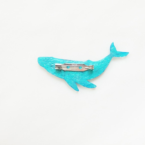 唄う鯨 ザトウクジラのブローチ【2020 新作】☆受注製作