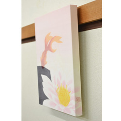 小室內手繪yuzen布藝面板金魚 第2張的照片