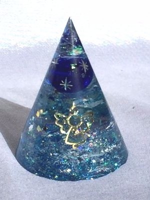 天使のオルゴナイト（ブルー）