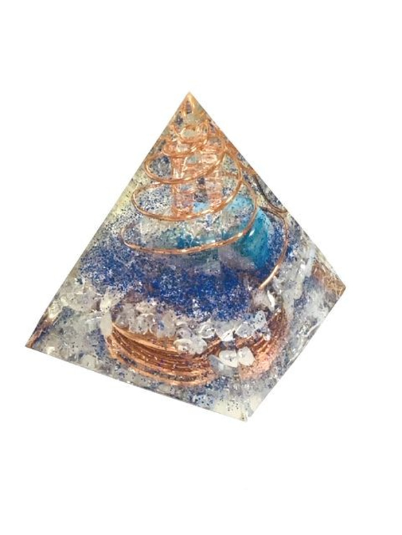 オルゴナイト　ピラミッド　四大元素　水 3枚目の画像