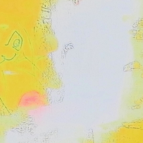 ミスターイエロー　アクリル画　原画 アクリル画｜原画「石畳の町」※ミニ額縁入り | iichi 日々の暮らしを