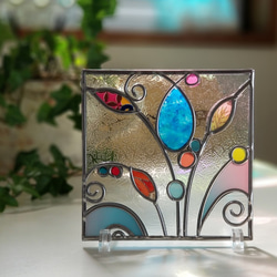 Square Glass "Windowsill with art" 第3張的照片