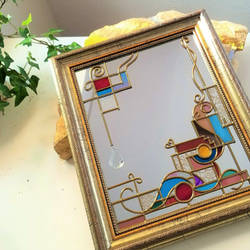 Antique Gold Table mirror 『ArtDeco』 第8張的照片