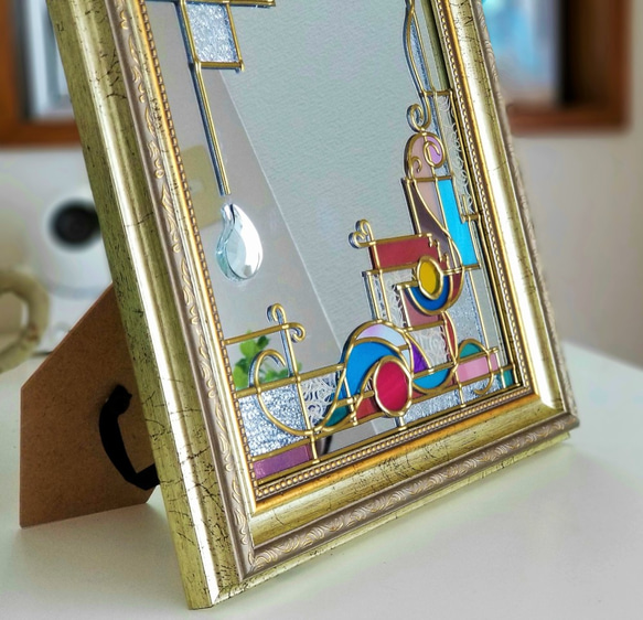 Antique Gold Table mirror 『ArtDeco』 第10張的照片