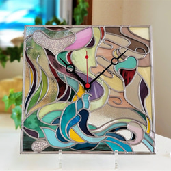 Square glass Watch "Fairy Forest" 第6張的照片